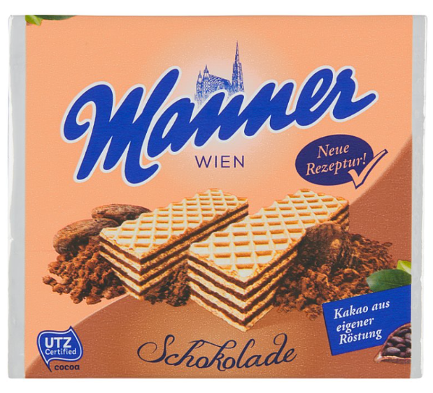 Manner Neapolitaner Schokolade Wafers 75 g
