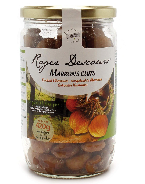 Roger Descours Whole Cooked Chestnuts 14.8 oz