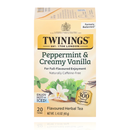 Twinings Herbal Tea Peppermint & Creamy Vanilla 20 Tea Bags