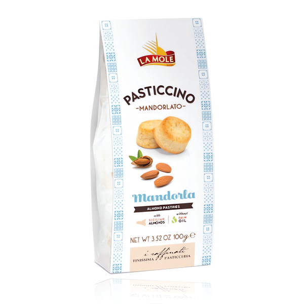 La Mole Pasticcino Cookies with Almonds 3.53 oz