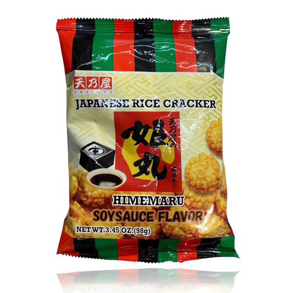 Amanoya Himemaru Japanese Rice Crackers 3.45 oz