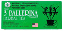 3 Ballerina Herbal Tea Extra Strength 18 Tea Bags
