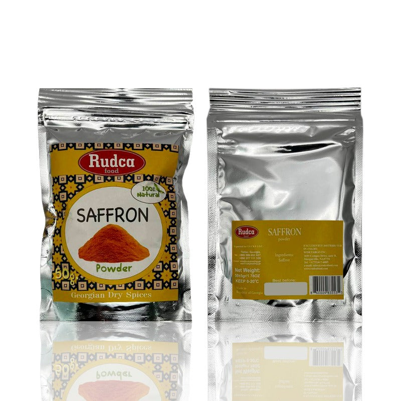 Saffron Natural Dry Spice Ground 100% Natural 50 g by Rudca food