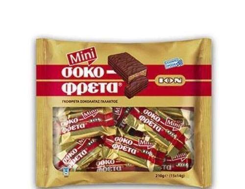 Chocofreta MINI Milk Chocolate Covered Wafers 210 g