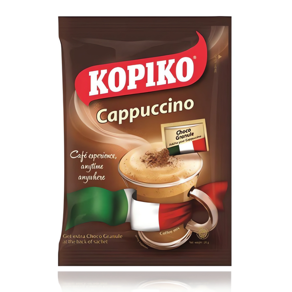 Kopiko Instant Cappuccino Coffee 25g