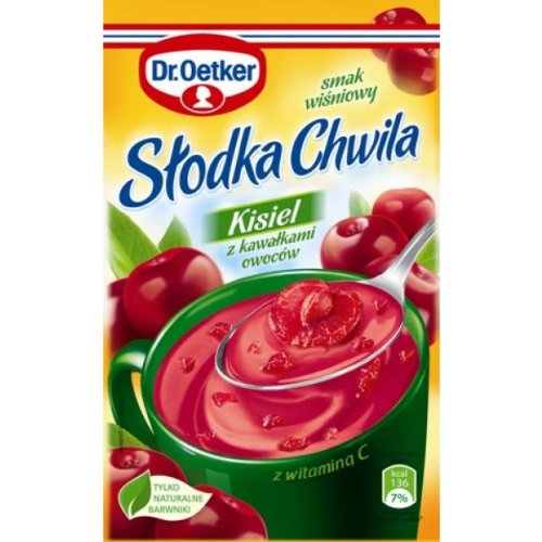 Dr. Oetker Slodka Chwila Kisiel Cherry 1.1 oz