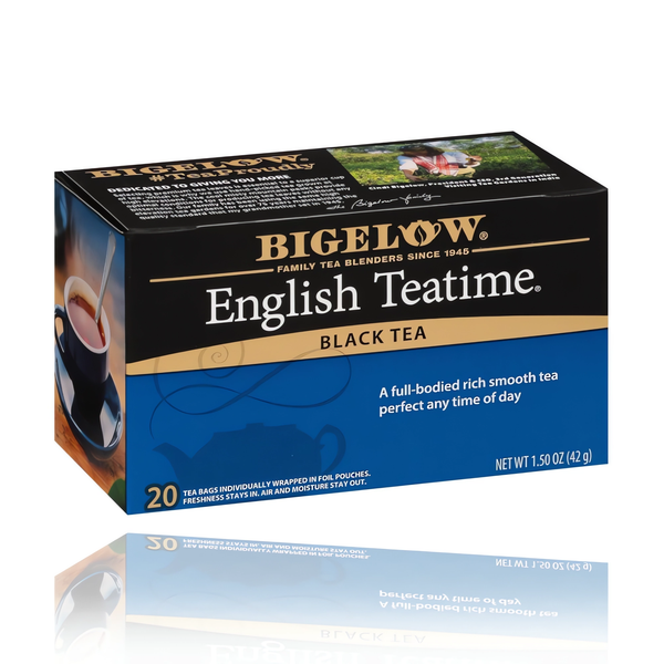 Bigelow English Teatime Black Tea 20 Tea Bags
