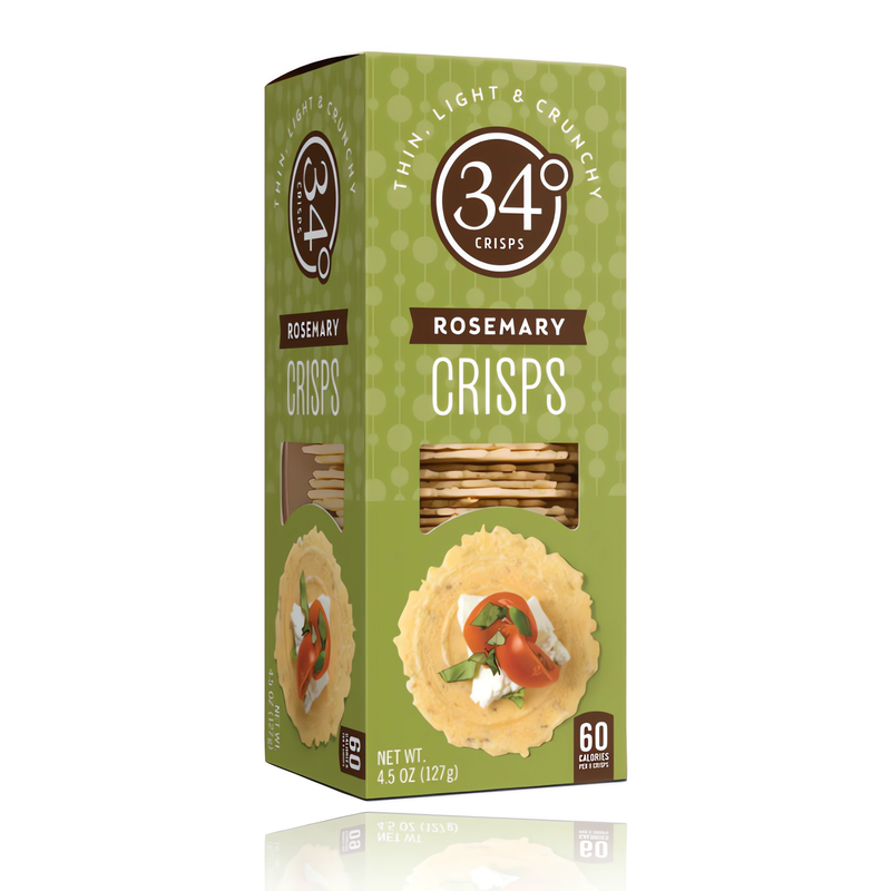 34 Degrees Rosemary Crisps 4.5 oz