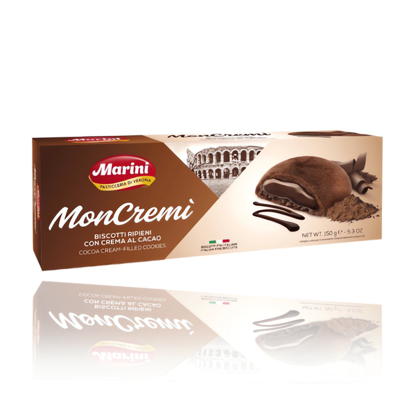 Marini Moncremi Filled Biscuits Cocoa Cream 150 g