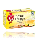 Teekanne Herbal Tea Ginger Lemon Tea 20 Tea Bags