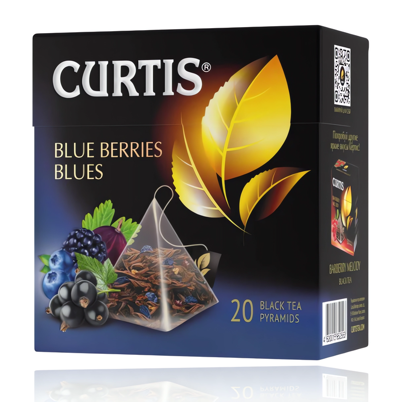 Curtis Blueberries Blues Black Tea 20 Tea Pyramids