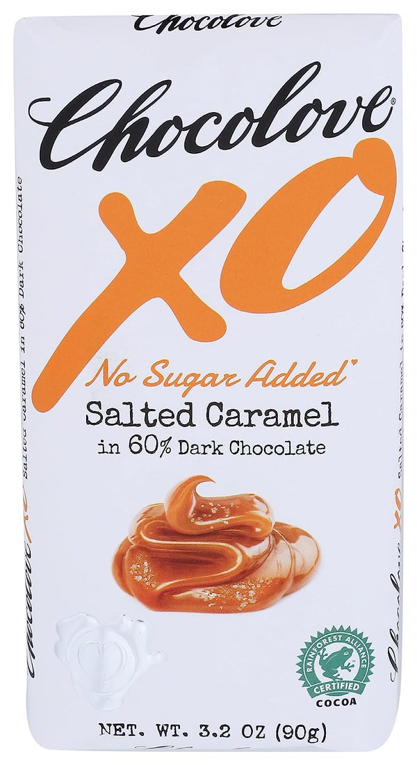 Chocolove Salted Caramel Dark Chocolate Bar, 3.2 oz