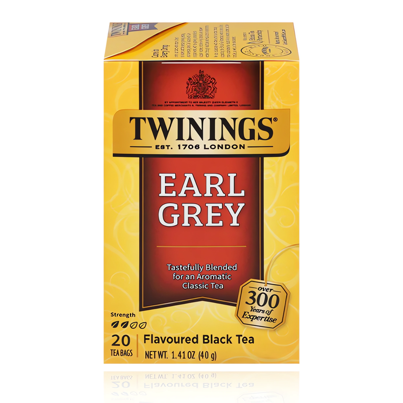 Twinings Black Tea Earl Grey 20 Tea Bags