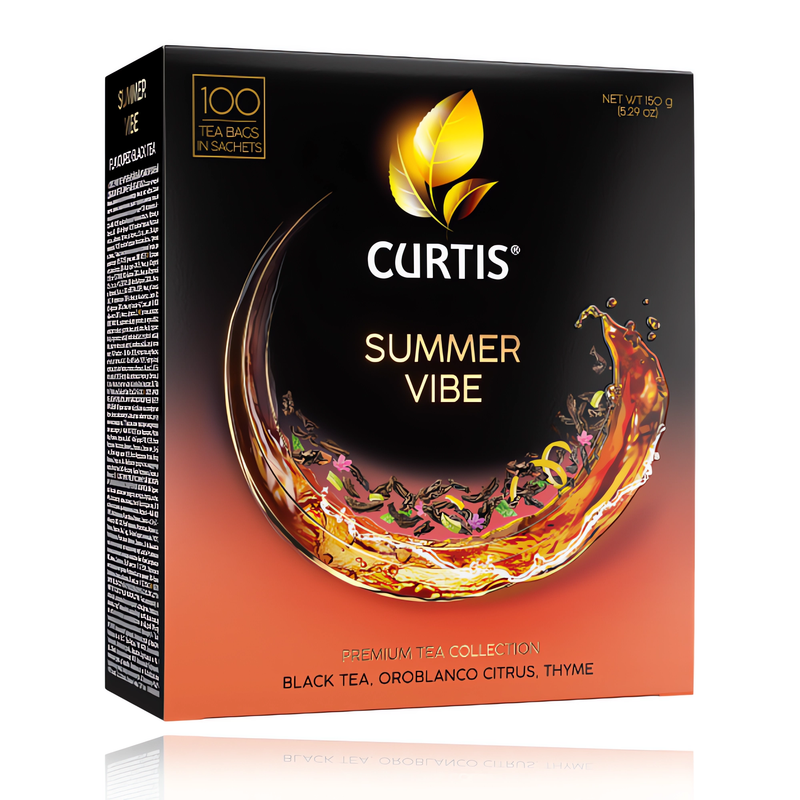 Curtis Summer Vibe Black Tea 100 Tea Bags