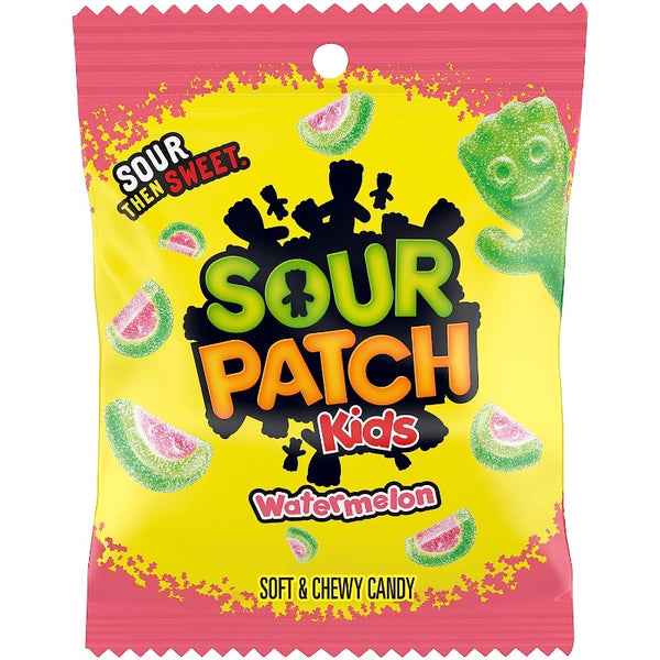 SOUR PATCH KIDS Watermelon Soft & Chewy Candy, 5 oz