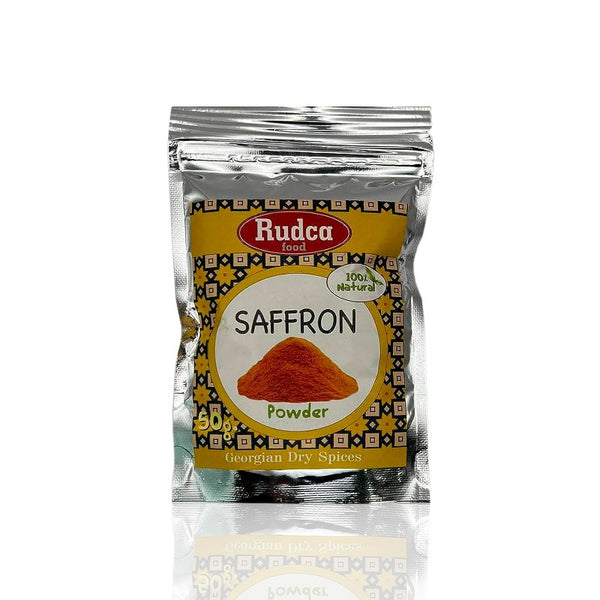 Saffron Natural Dry Spice Ground 100% Natural 50 g by Rudca food