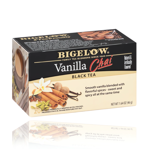 Bigelow Vanilla Chai Black Tea 20 Tea Bags