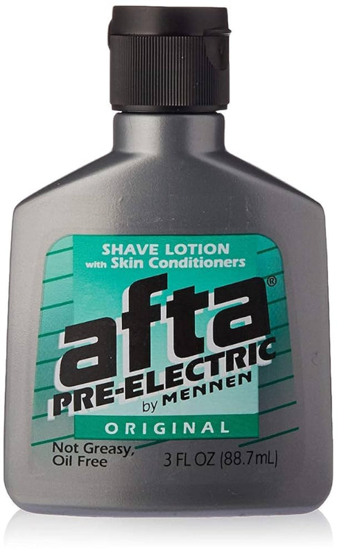 Afta Pre-Electric Shave Lotion With Skin Conditioners Original 3 oz