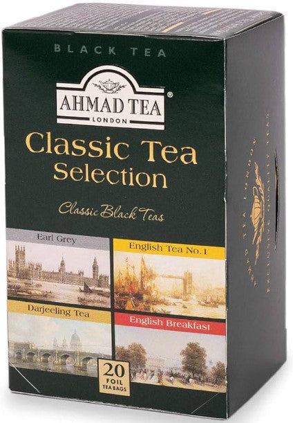 Ahmad Classic Tea Selection Black Tea 20 Tea Bags