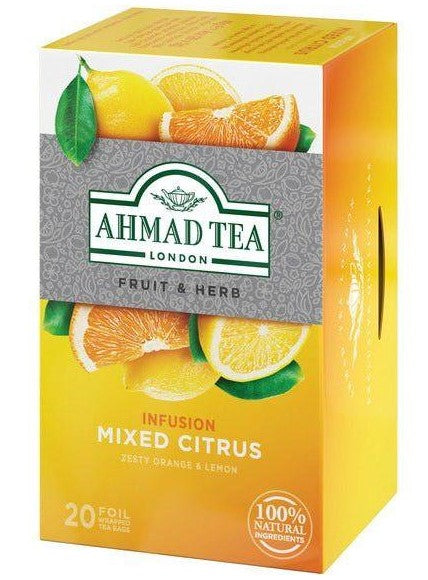 Ahmad Herbal Tea Mixed Citrus Infusion 20 Tea Bags