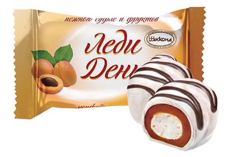 Akkond Lady Day Candy Choco With Apricot 1 lb