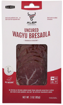 Alef Sausage All Natural Uncured Sliced Wagyu Bresaola 3 oz