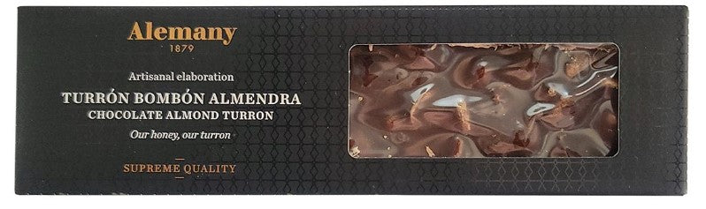 Alemany Chocolate & Almond Turron 125g