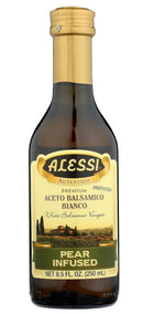 Alessi Pear Infused Vinegar White Balsamic 8.5 fl oz