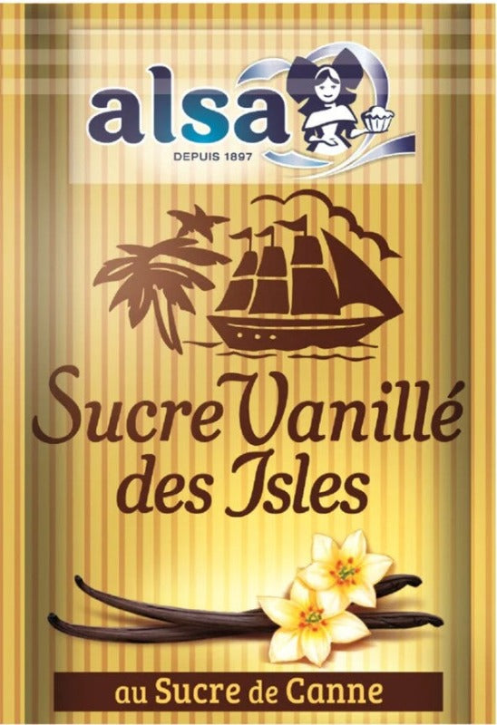 Alsa Vanilla Brown Cane Sugar (7x7.5g)