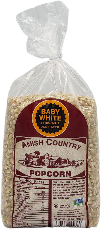 Amish Country Baby White Popcorn 2 lb