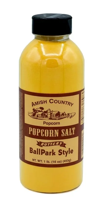 Amish Country Popcorn BallPark Style Butter Salt 16 oz