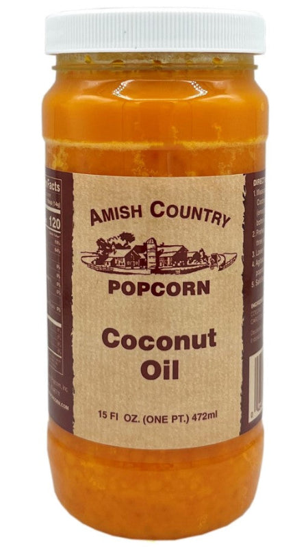 Amish Country Popcorn Coconut Oil 15 oz