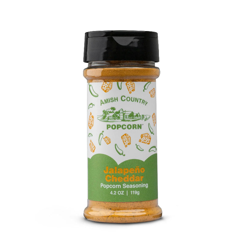 Amish Country Popcorn Jalapeno Cheddar Popcorn Seasoning 4.2 oz