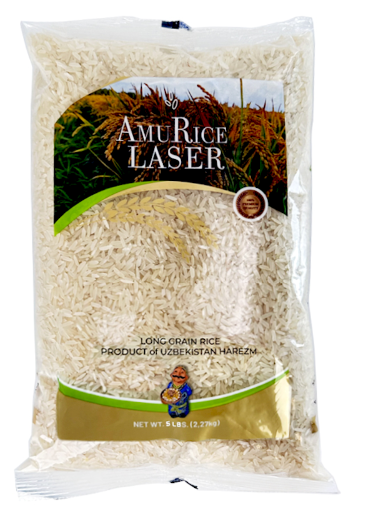 Amu Rice AmuRice Laser Long Grain Rice 5 lb