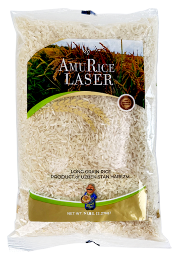 AmuRice Laser Long Grain Rice 5 lb