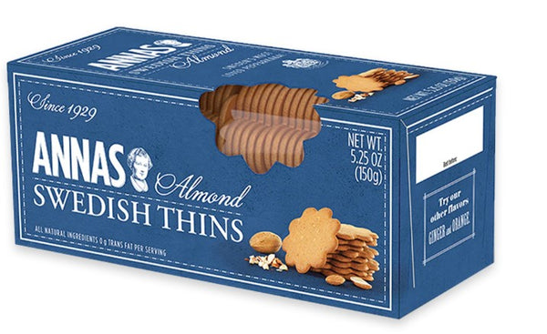 Anna's Almond Swedish Thins 150 g