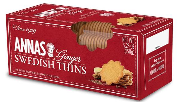 Anna's Ginger Swedish Thins 150 g