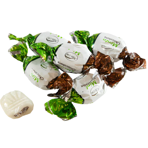 Arcor Mint Chocolate Filled Hard Candy 1 lb