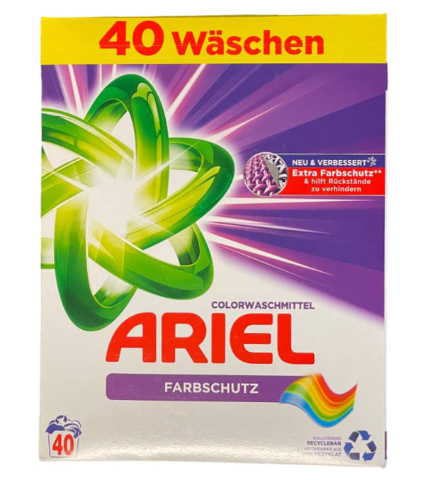 Ariel Color Powder Detergent (40 WL / 2.6 kg)