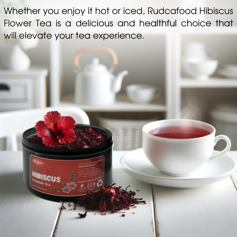 Premium Hibiscus Flower Tea 1.76oz by Rudca food