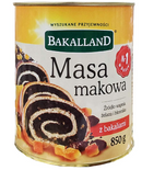 Bakalland Poppy Seed Filling 850 g