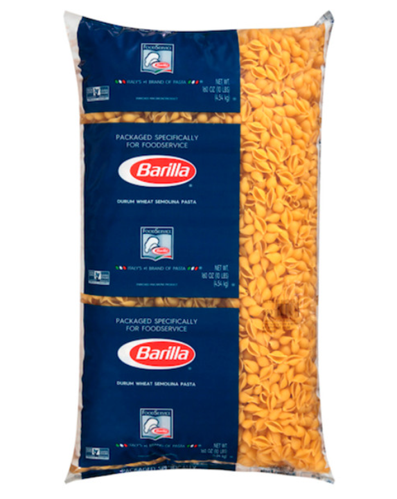 Barilla Medium Shells Pasta 160 oz