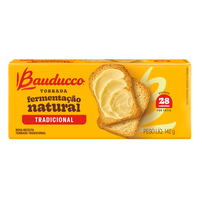 Bauducco Torrada Tradicional Toast 142 g