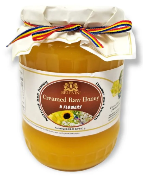 Belevini Creamed Raw Honey 950 g