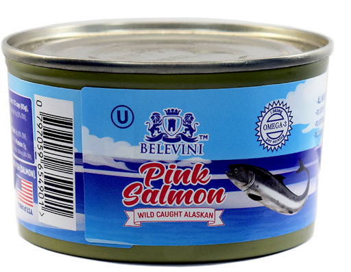 Belevini Pink Salmon In Brine 212 g