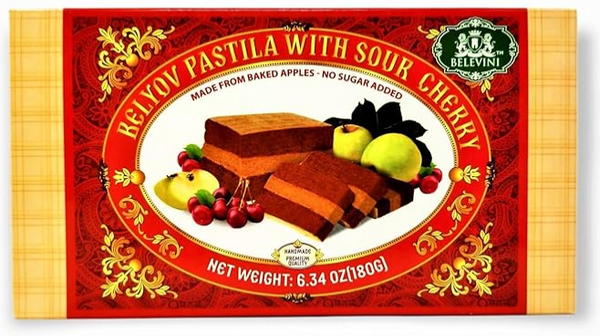 Belevini Tasty and Healthy Belyov Pastila with Sour Cherry 180 g