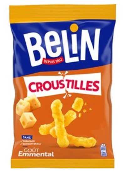 Belin Croustilles Emmental 138g