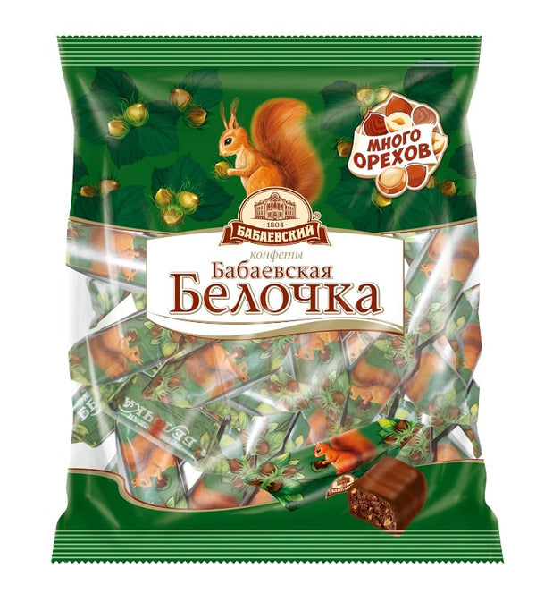 Belochka Babaevskaya Chocolate Glazed Candy 7.05oz / 200g