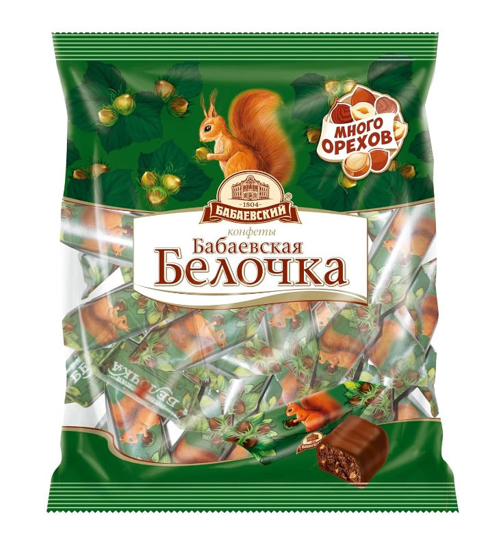 Belochka Babaevskaya Chocolate Glazed Candy 7.05oz / 200g