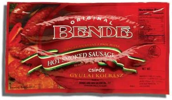 Bende Gyulai Smoked Sausage-Hot 0.8lb